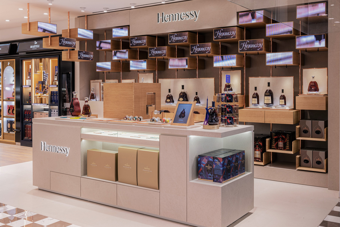 Maison Hennessy, sa première boutique est ouverte à l’aéroport Charles de Gaulle