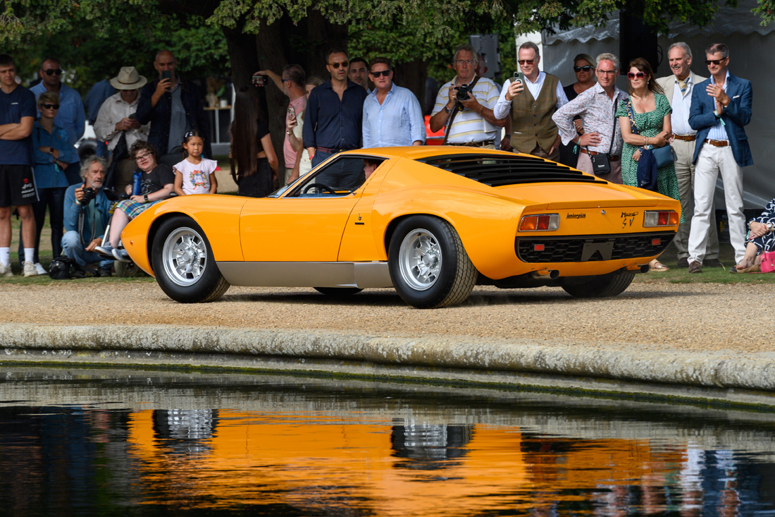 Les Lamborghini vont illuminer le London Concours