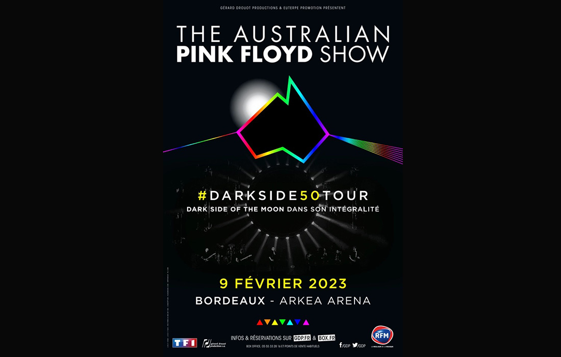 Autralian Pink Floyd Show à l’Arkea Arena de Bordeaux