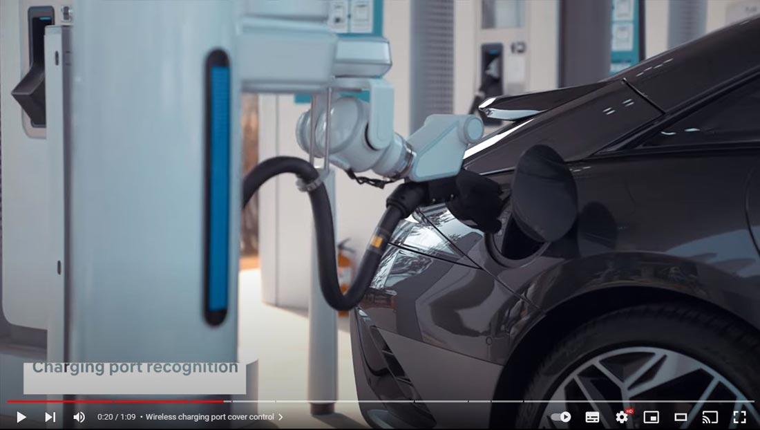 Hyundai dévoile un étonnant robot de recharge autonome pour voitures électriques