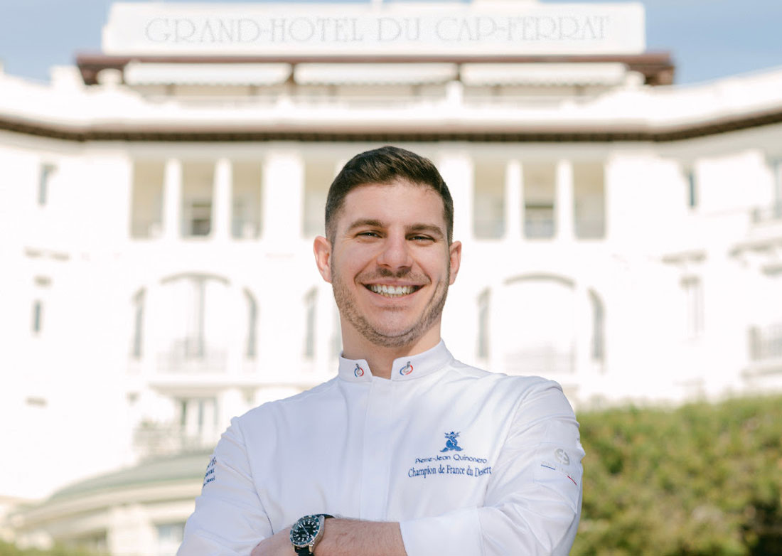 Un nouveau Chef pâtissier, Pierre-Jean Quinonero, pour le Grand-Hôtel du Cap-Ferrat