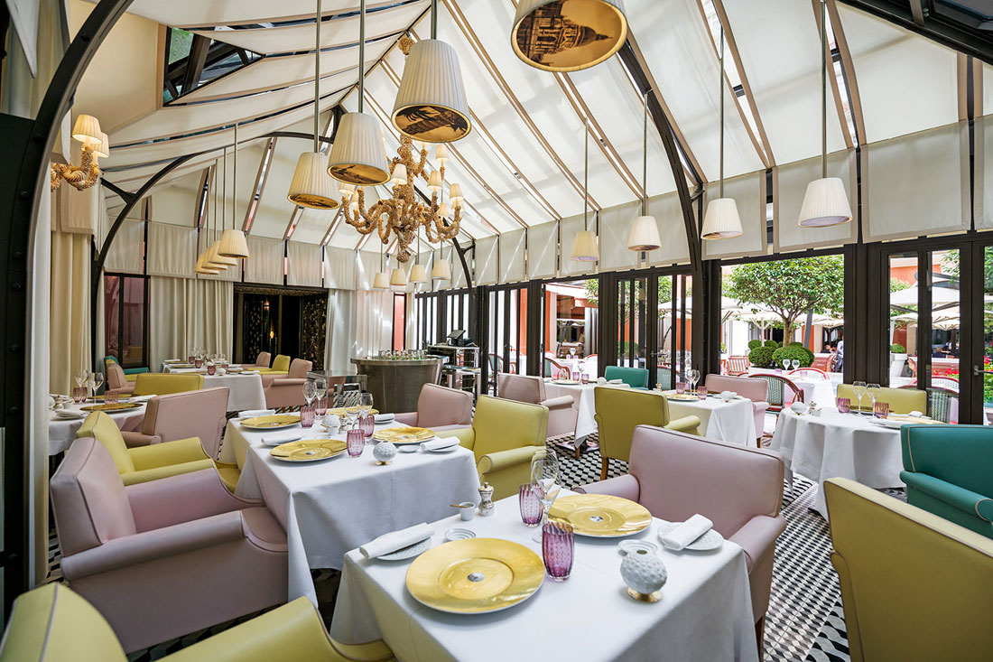 La table italienne du Royal Monceau – Raffles Paris, Il Carpaccio, renouvelle son étoile au Guide Michelin 2023
