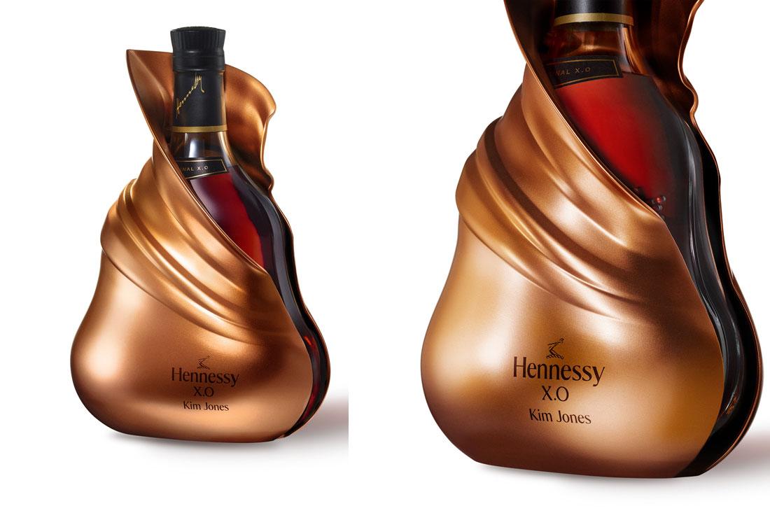 Deux éditions limitées signées Kim Jones pour le Cognac Hennessy