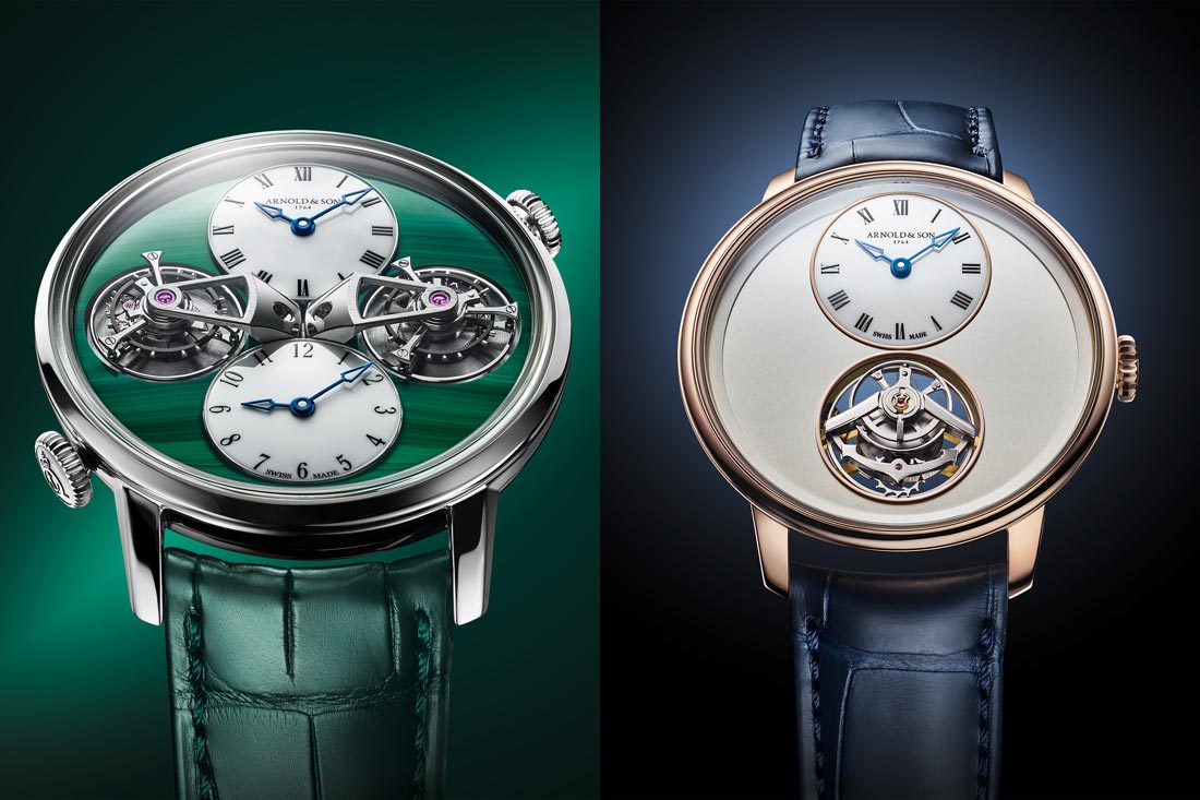 Arnold & Son lance des garde-temps tourbillon exceptionnels