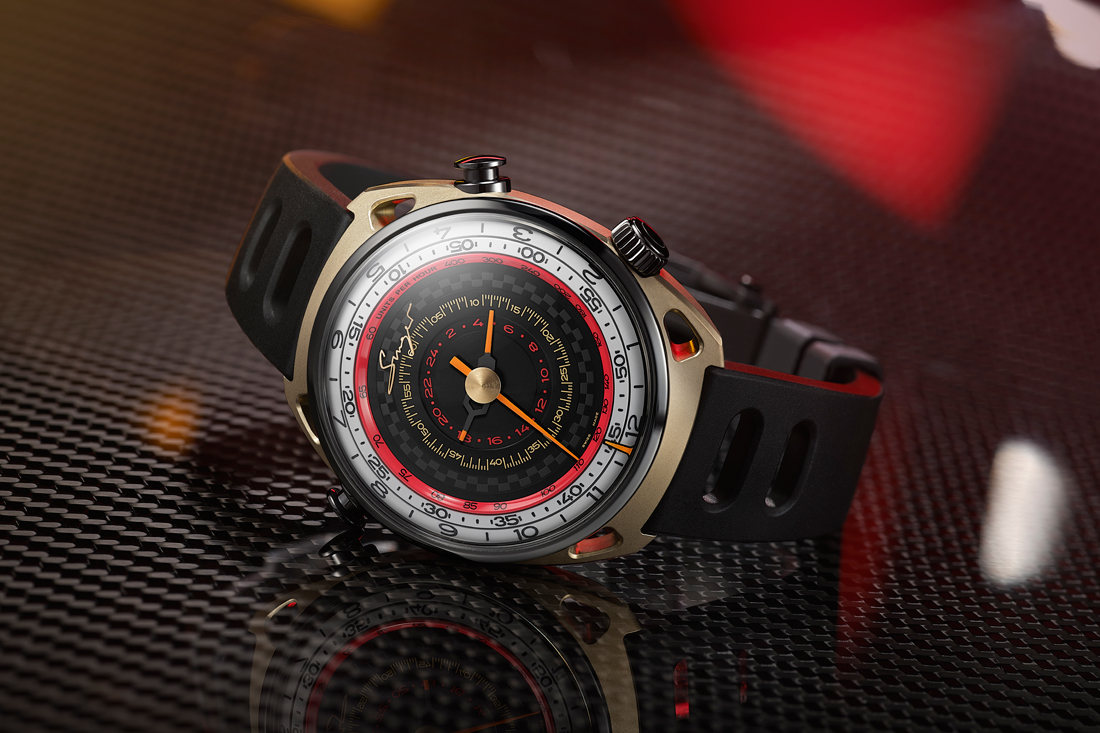 Singer présente le nouveau chronographe 24h Track1 Endurance Edition