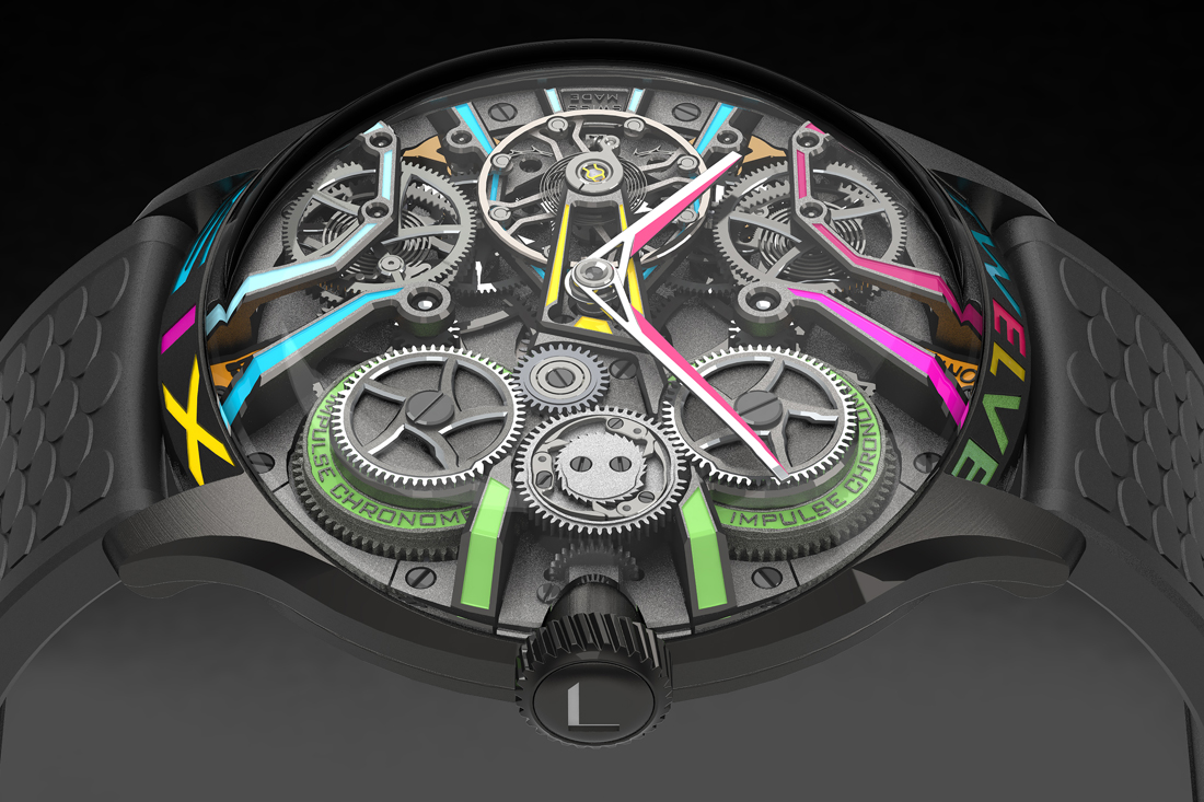 Bernhard Lederer Chronomètre Central Impulse présente une double première pour Only Watch 2023