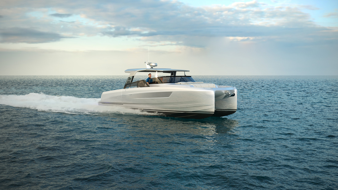 Le YOT 36 de Catana Group sera dévoilé au Cannes Yachting Festival