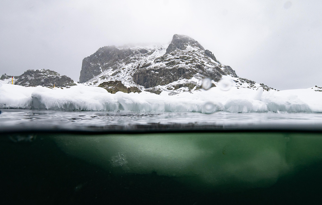 Aventure sous la glace