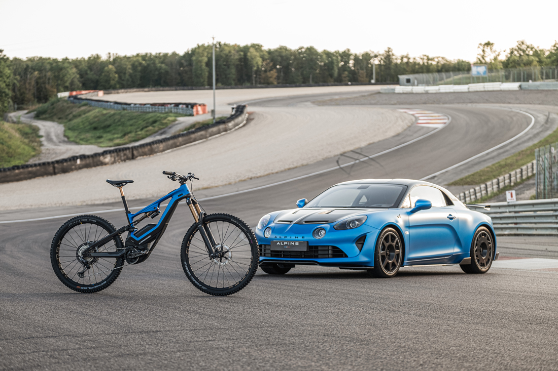 Collaboration Lapierre et Alpine pour le VTT électrique GLP III SE