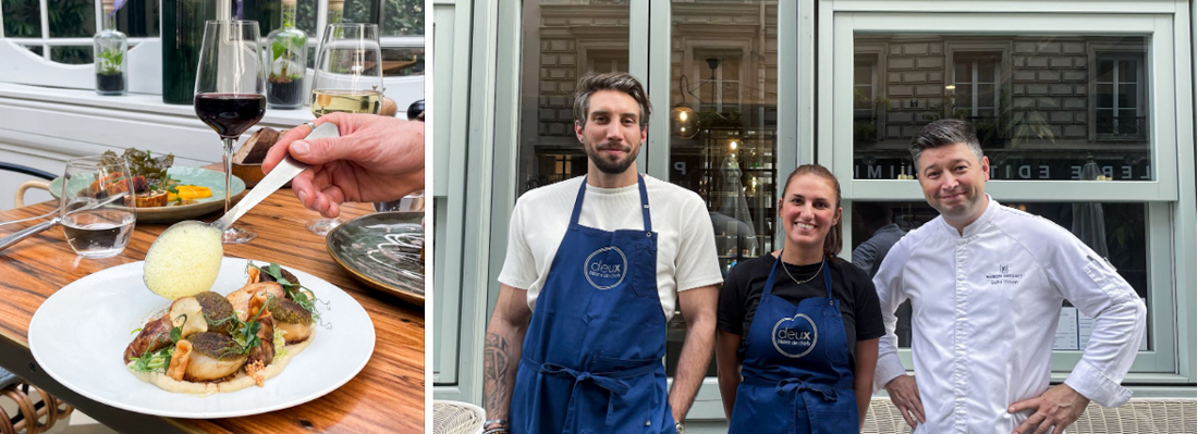 Restaurant Maison Bréguet et Deux, une rencontre des terroirs à six mains