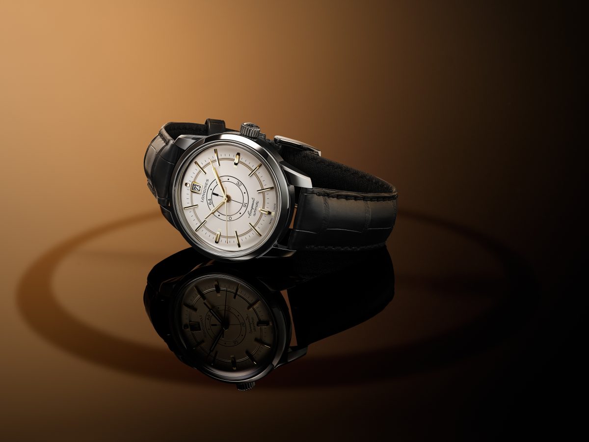 Conquest Heritage Central Power Reserve par Longines