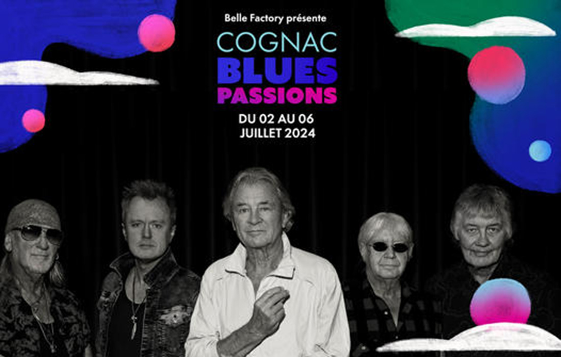 Deep Purple au Cognac Blues Passions 2024