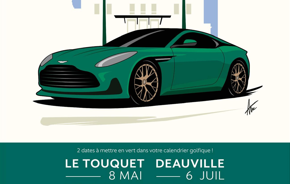 Aston Martin Paris Golf Cup, au Touquet et à Deauville
