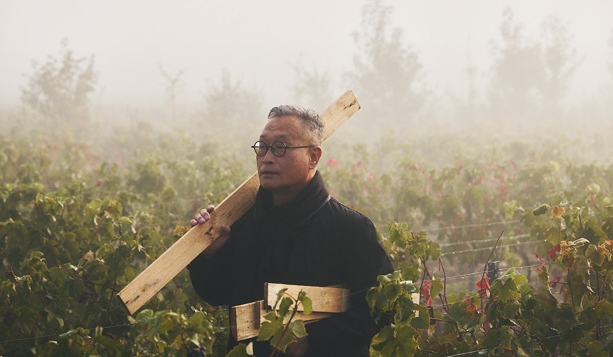 Tadashi Kawamata chez Ruinart, l’art de ralentir