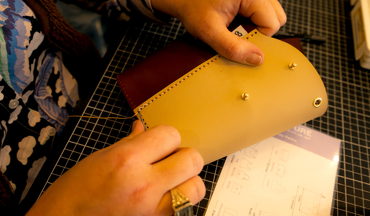 Pigeoncoq, l’atelier maroquinerie DIY
