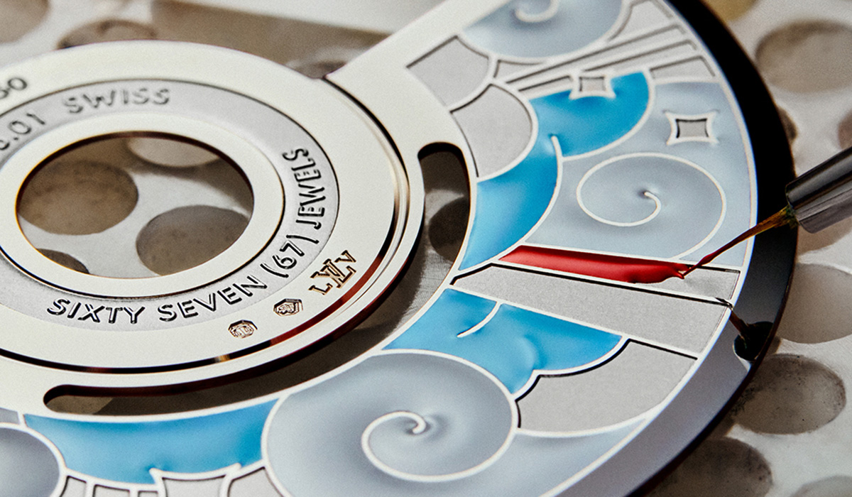 Louis Vuitton Tambour Taiko Arty Automata, l&rsquo;art horloger